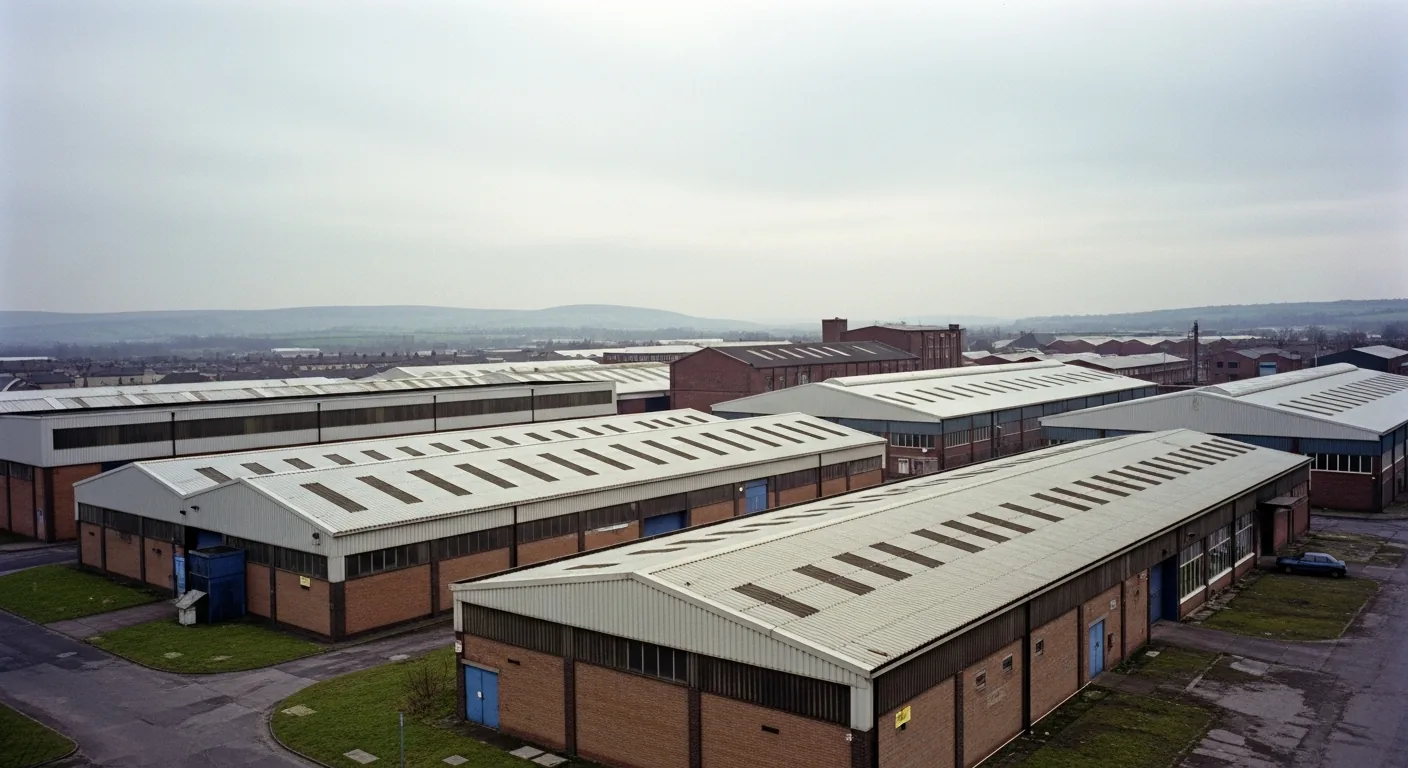 Industrial roofs and commercial buildings in South Yorkshire